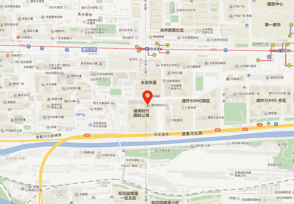 德润大厦位置地图